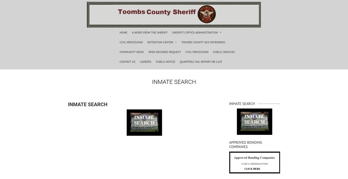 Preview of toombscosheriff.org