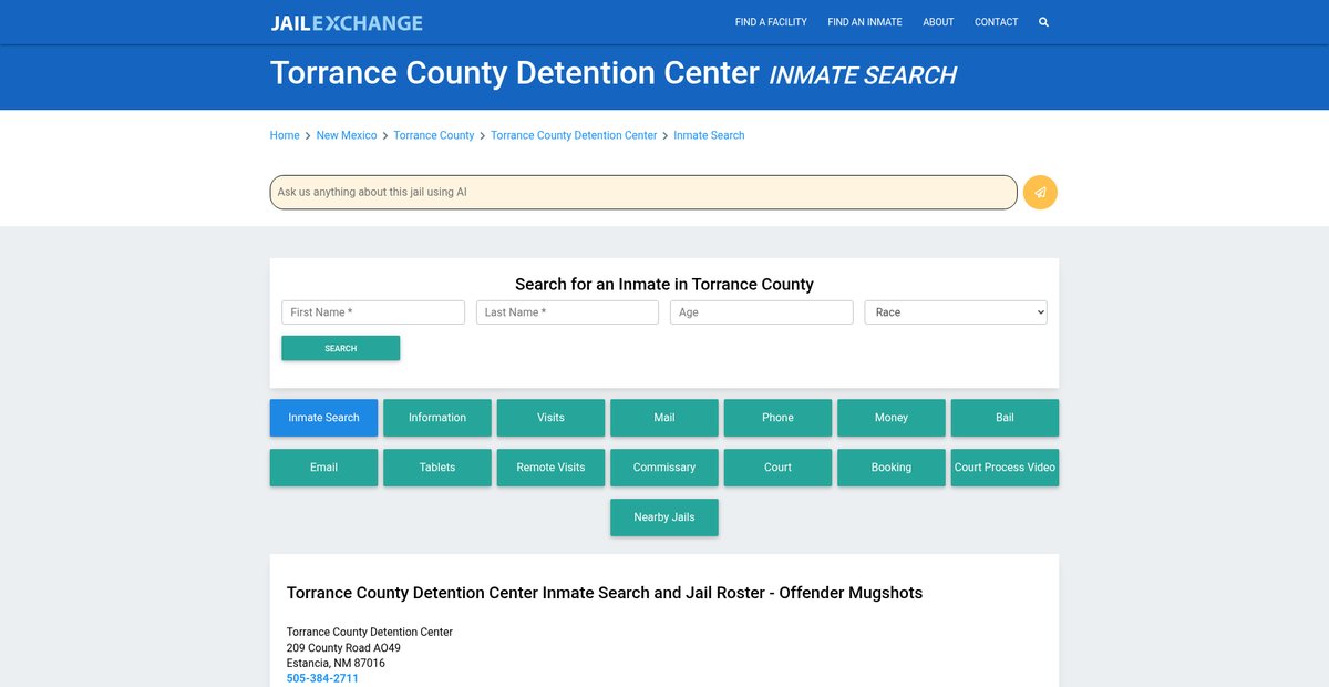 Preview of jailexchange.com