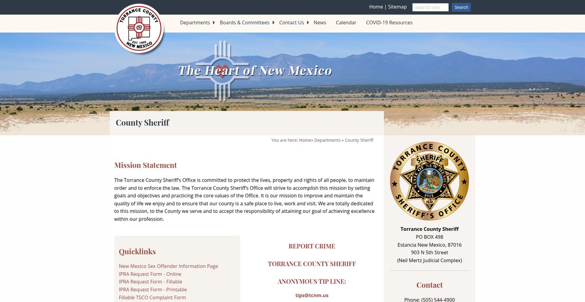 Preview of torrancecountynm.org