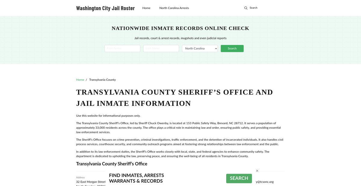 Preview of washington-nc.com