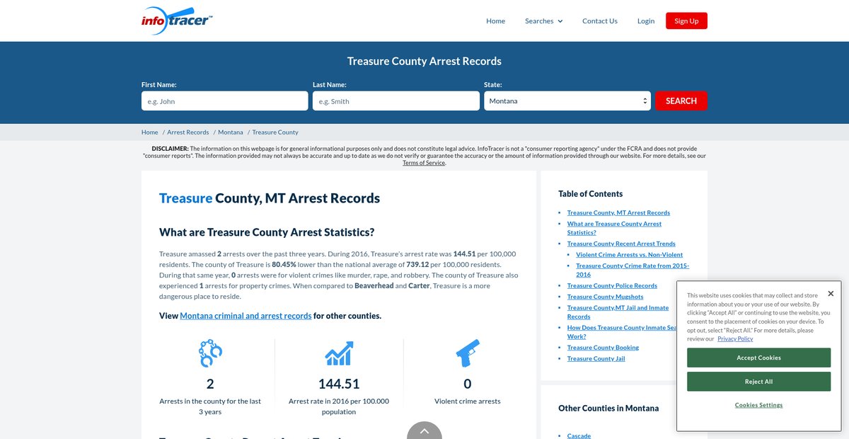 Preview of infotracer.com