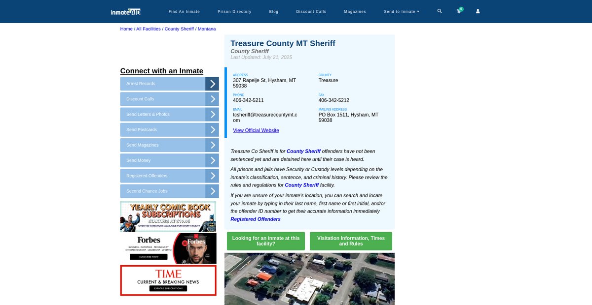 Preview of inmateaid.com