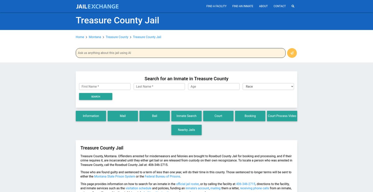 Preview of jailexchange.com