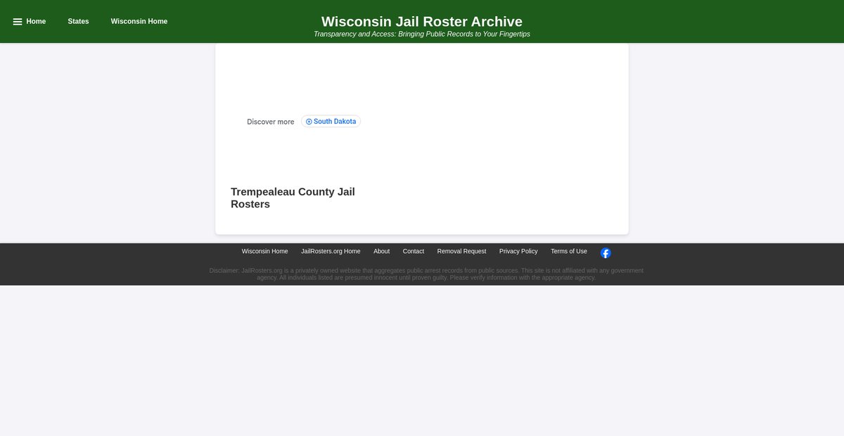 Preview of jailrosters.org