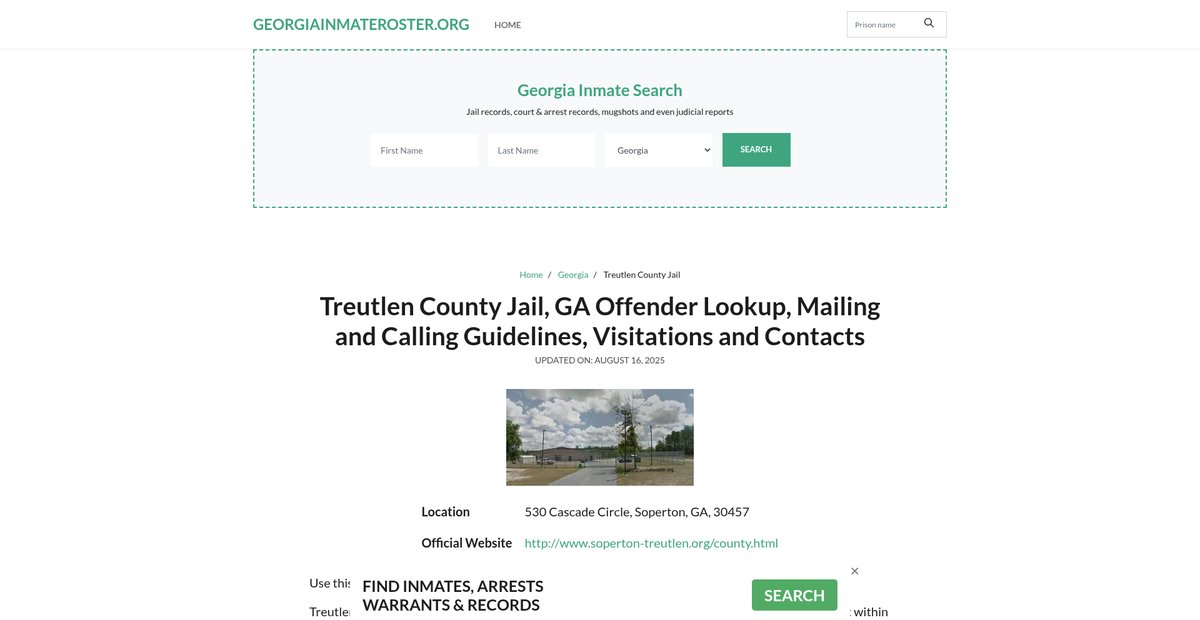 Preview of georgiainmateroster.org