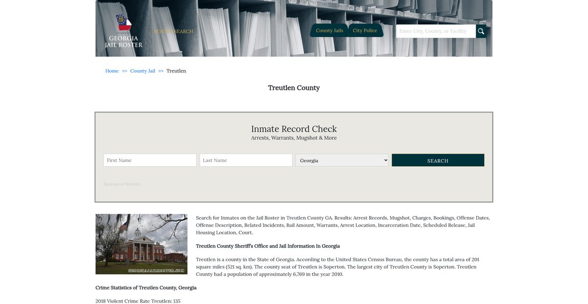 Preview of georgiajailroster.com