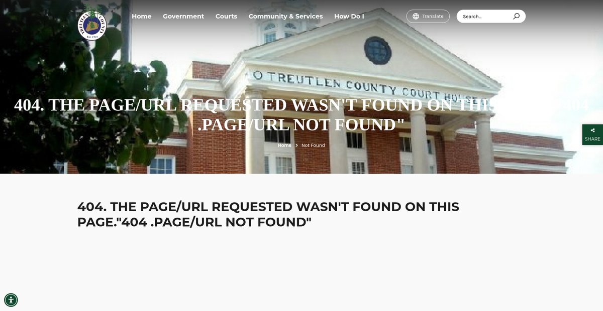 Preview of treutlencountygov.com