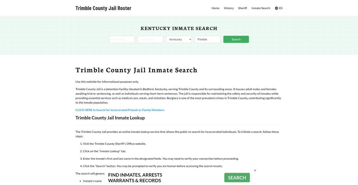 Preview of trimblecountyjail.org