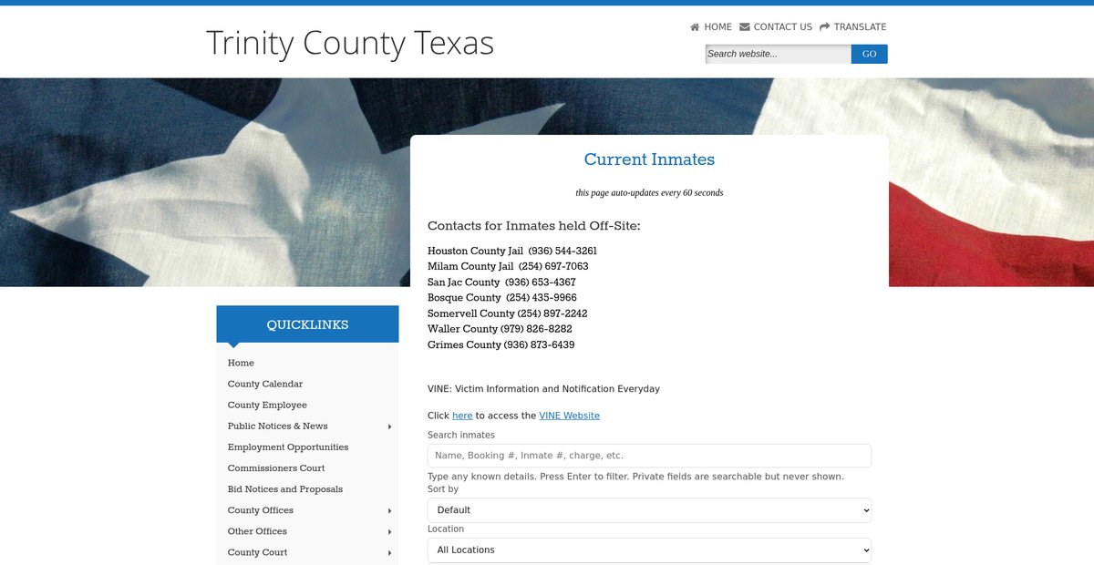 Preview of co.trinity.tx.us