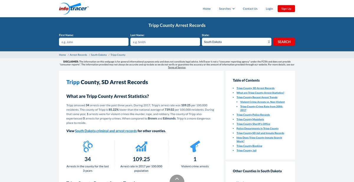 Preview of infotracer.com