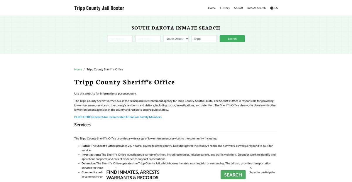 Preview of trippcountyjail.org