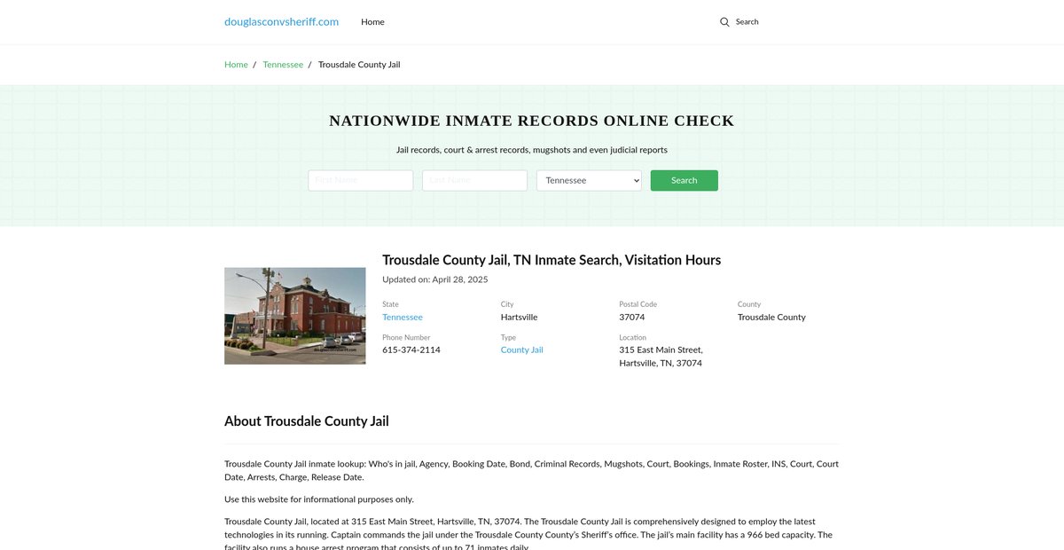 Preview of douglasconvsheriff.com