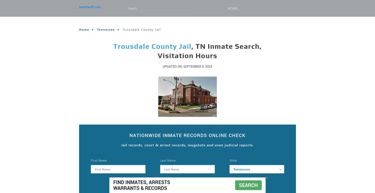 Preview of hartsheriff.com