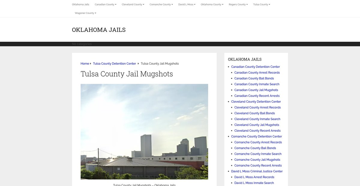 Preview of oklahomajails.com