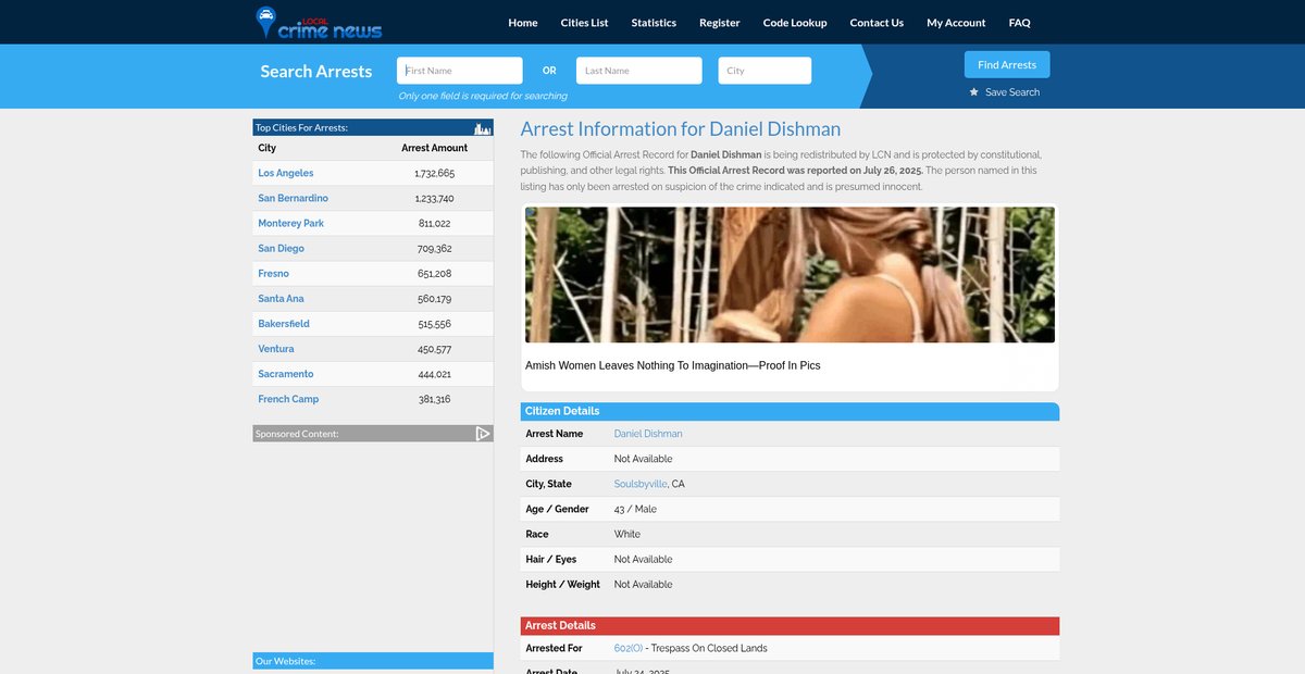 Preview of localcrimenews.com