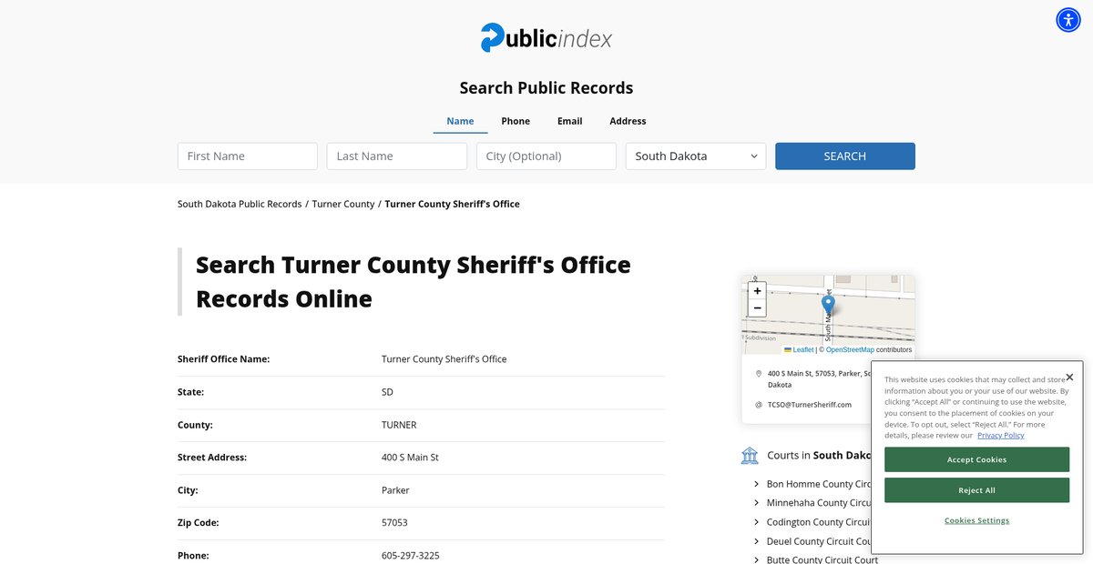 Preview of southdakota.thepublicindex.org