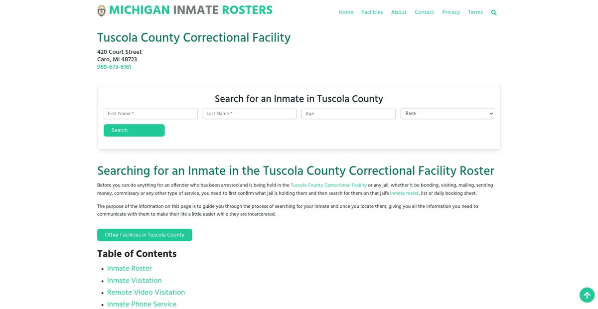 Preview of michiganinmaterosters.org