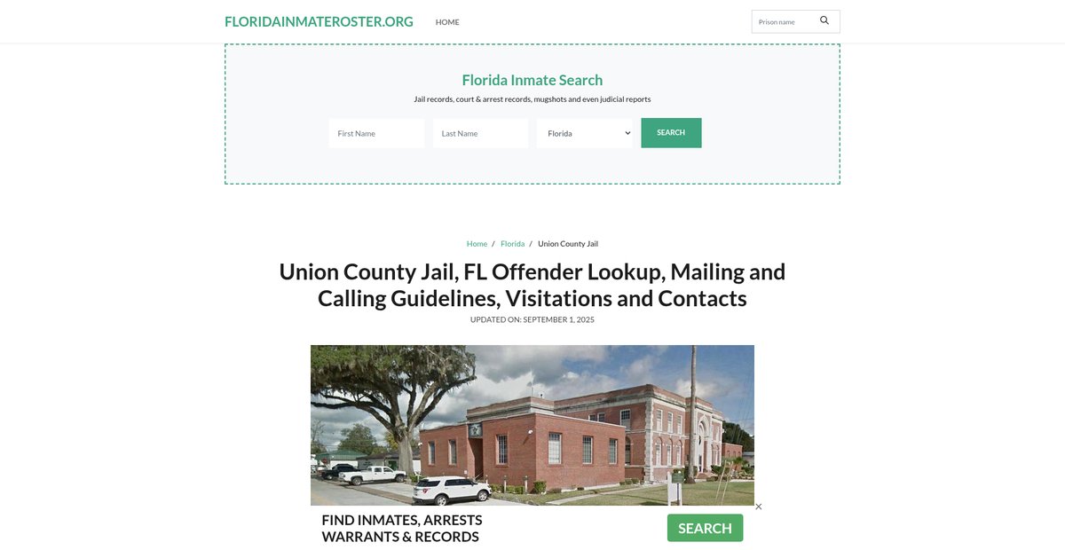 Preview of floridainmateroster.org