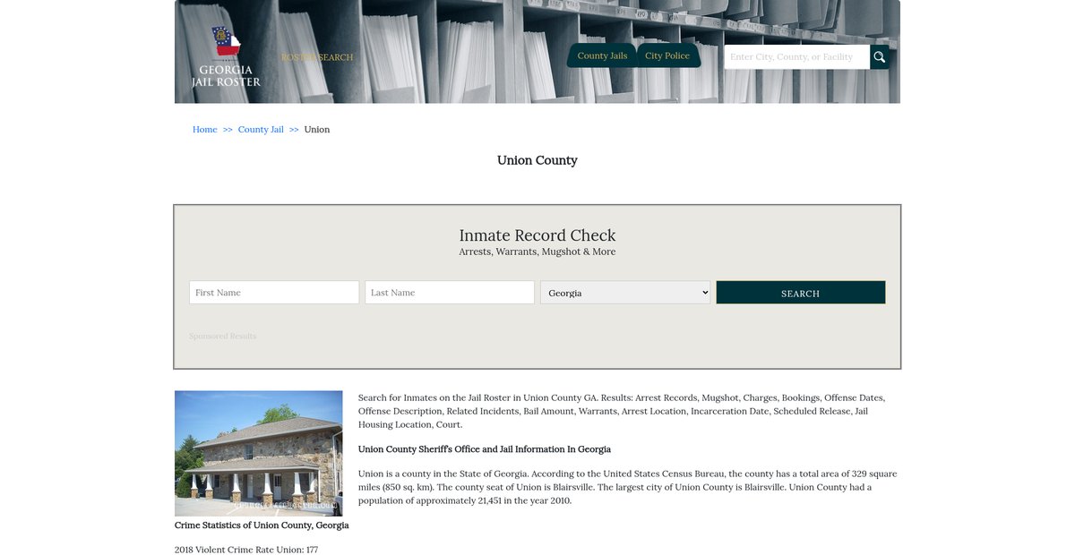 Preview of georgiajailroster.com