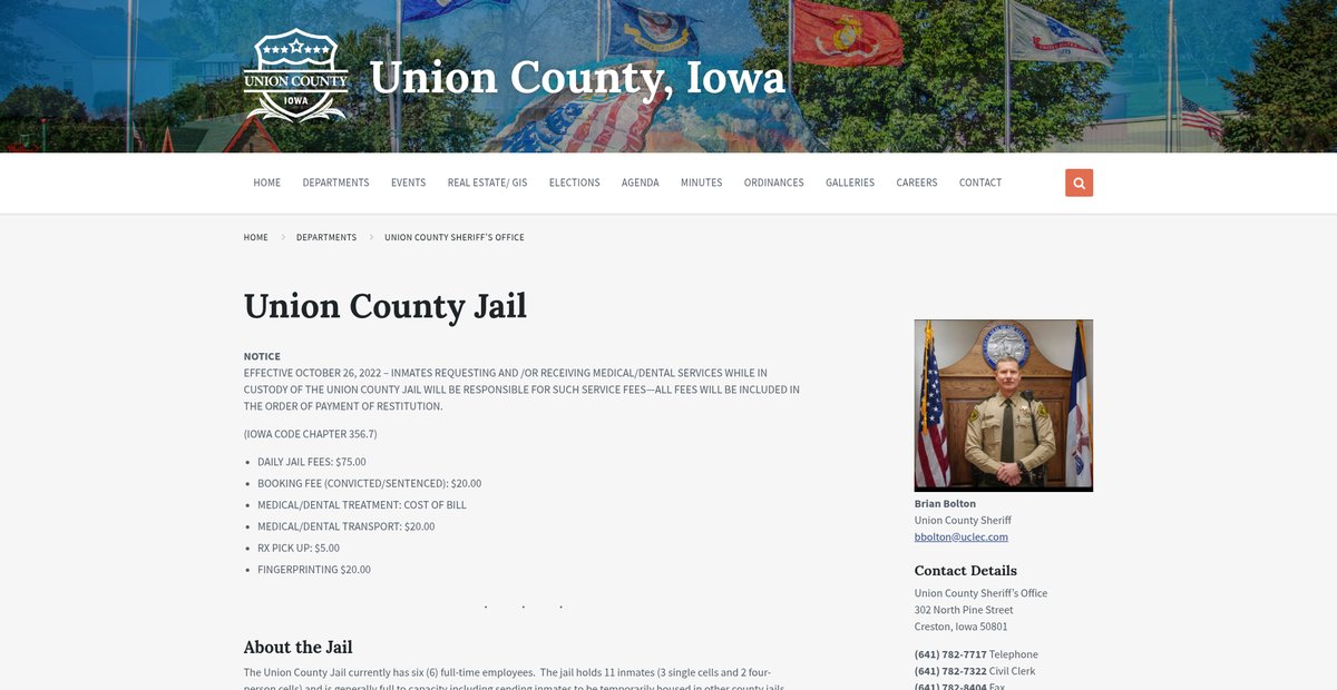 Preview of unioncountyiowa.gov