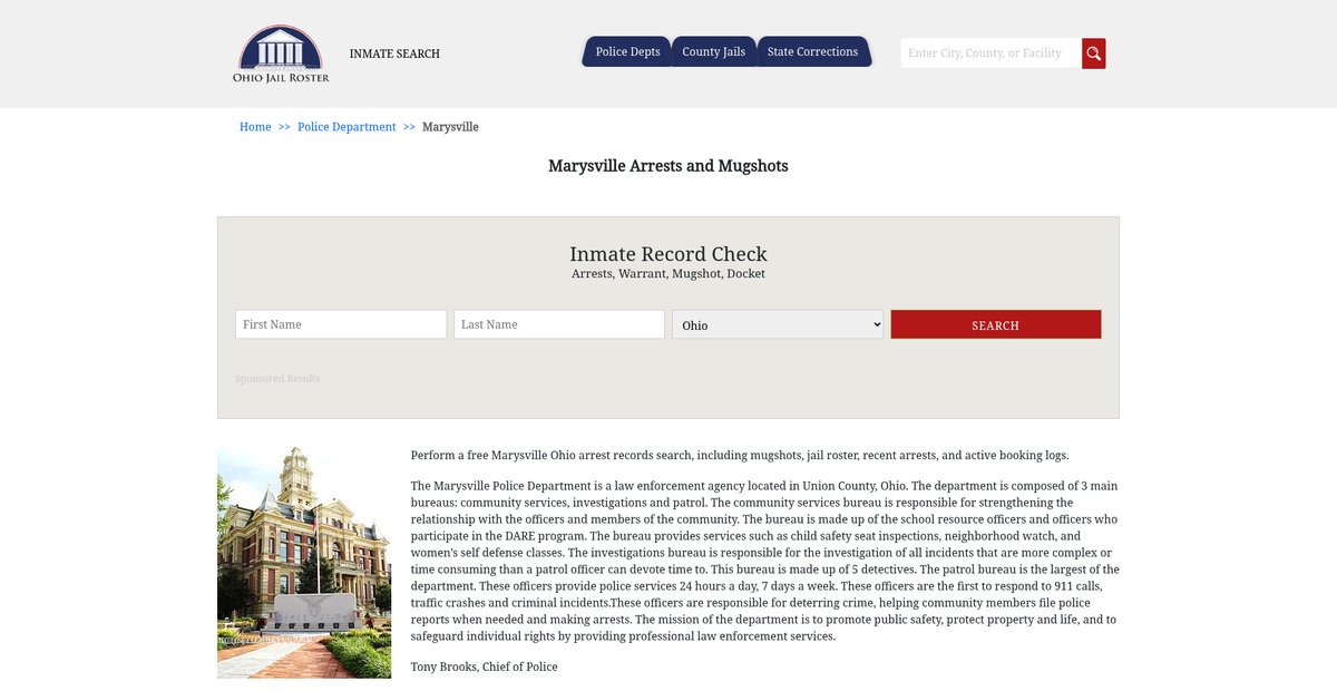 Preview of ohiojailroster.com