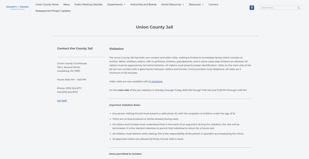 Preview of unioncountypa.org