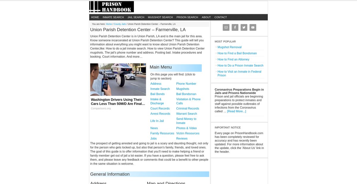 Preview of prisonhandbook.com