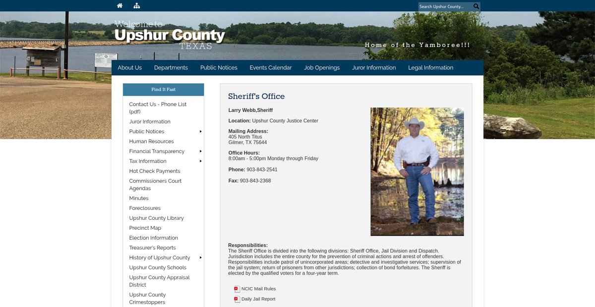 Preview of countyofupshur.com