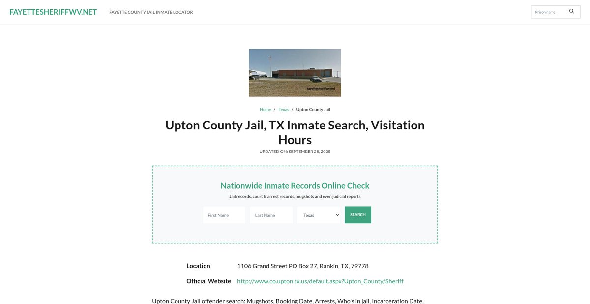 Preview of fayettesheriffwv.net