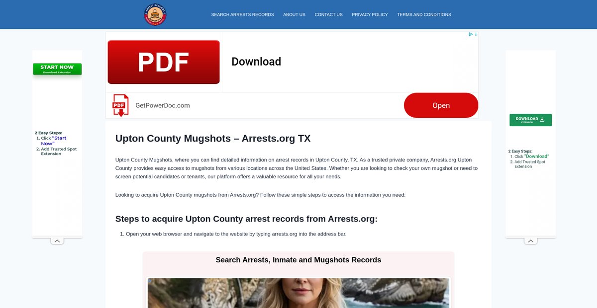 Preview of upton-mugshots.arrests-org.com