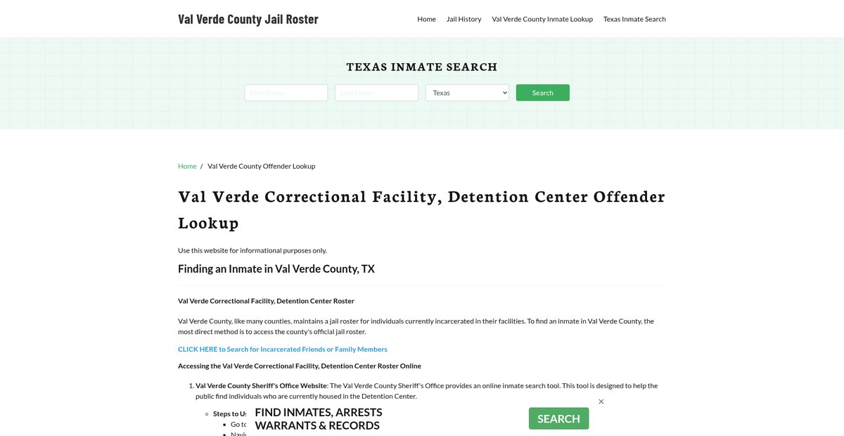 Preview of valverdesheriff.com