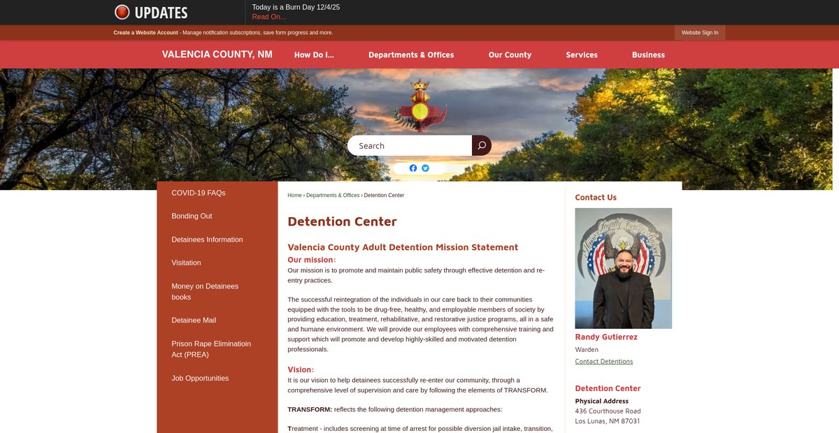 Preview of co.valencia.nm.us