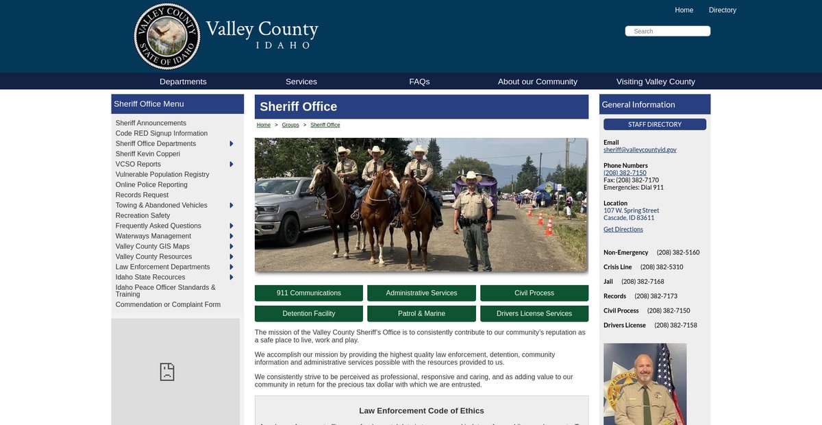 Preview of co.valley.id.us