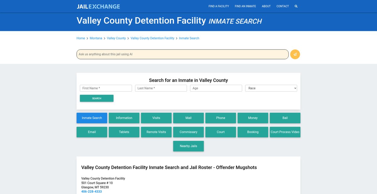 Preview of jailexchange.com