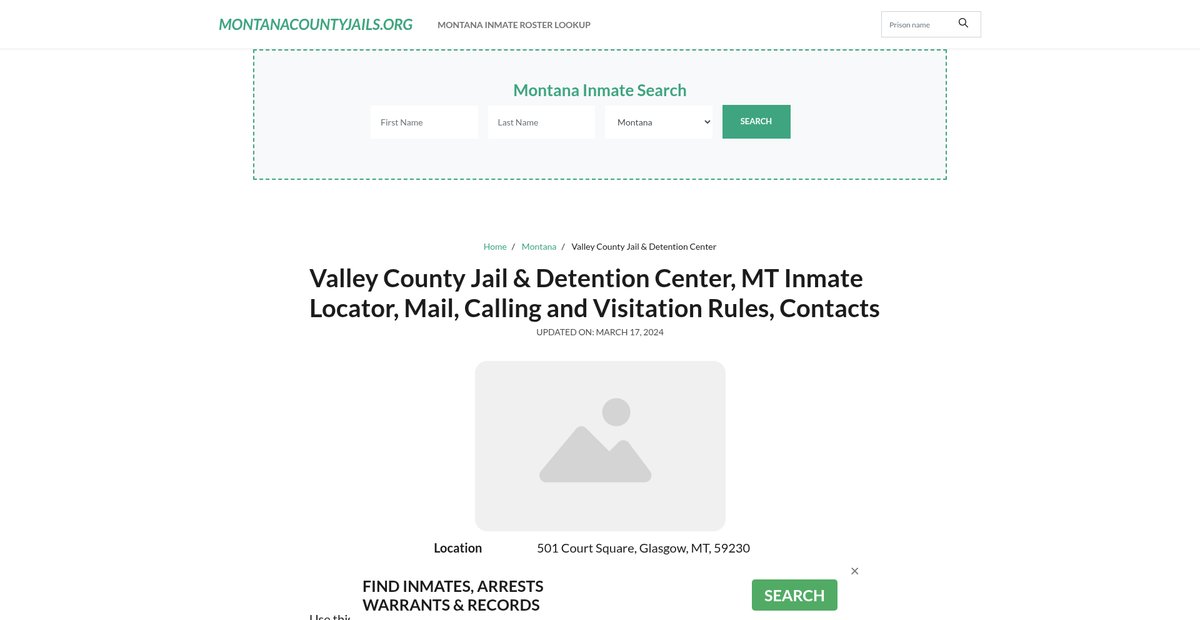 Preview of montanacountyjails.org