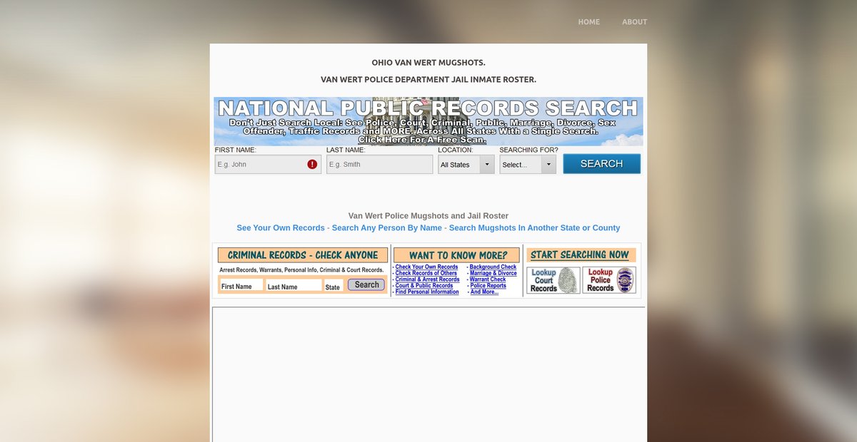 Preview of freepeoplescan.com