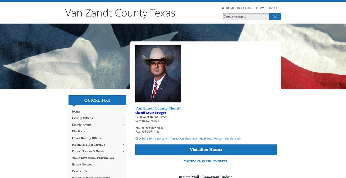 Preview of vanzandtcounty.org