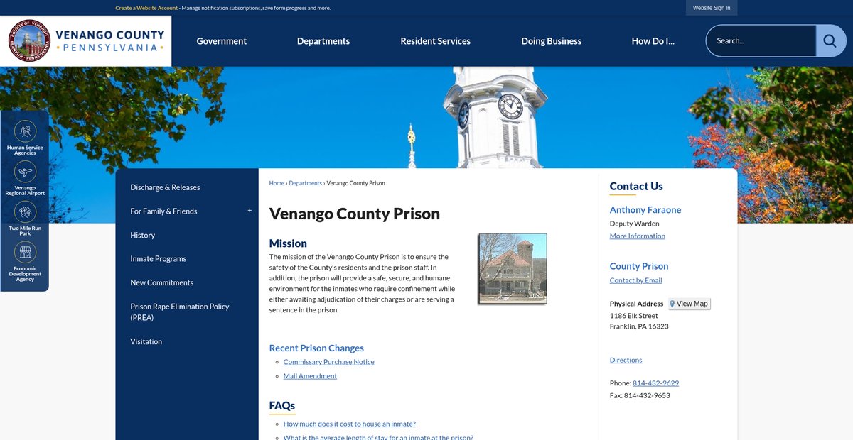 Preview of venangocountypa.gov
