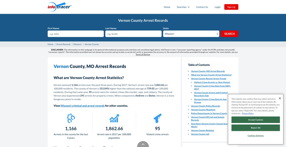 Preview of infotracer.com