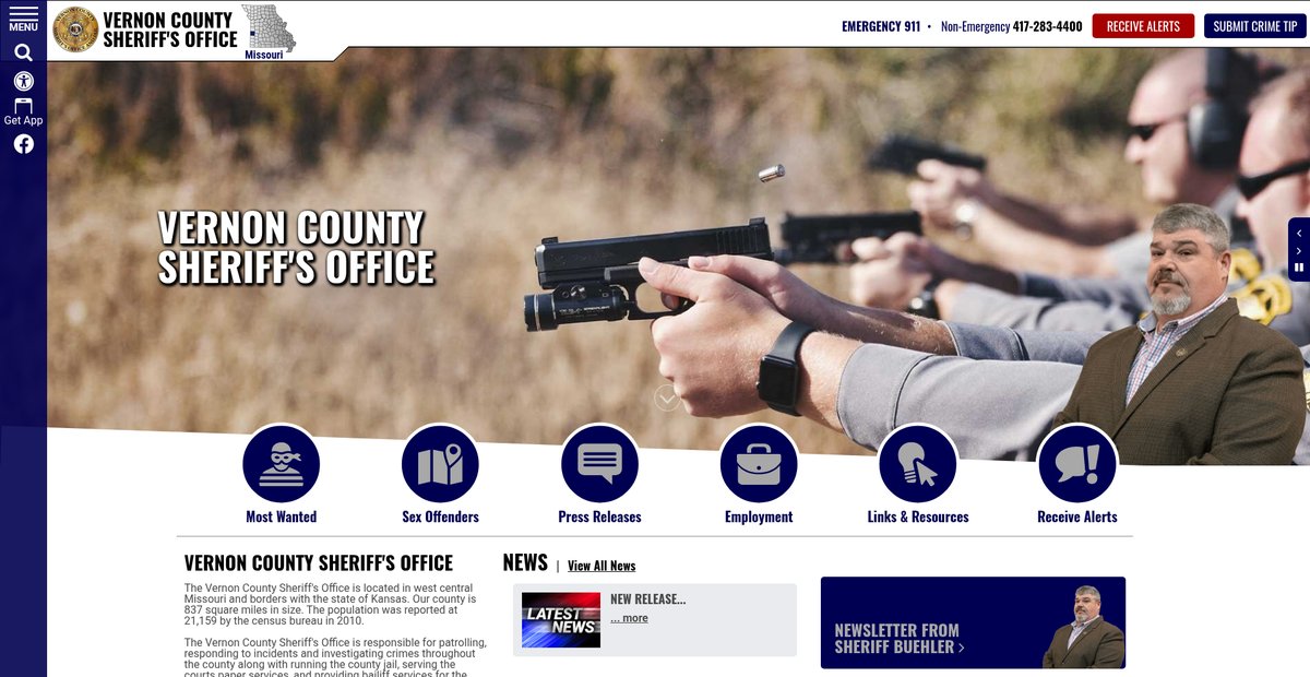 Preview of vernoncosheriff.org