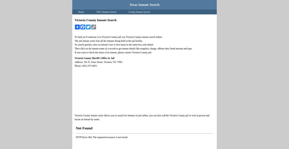 Preview of inmatesearchtexas.org