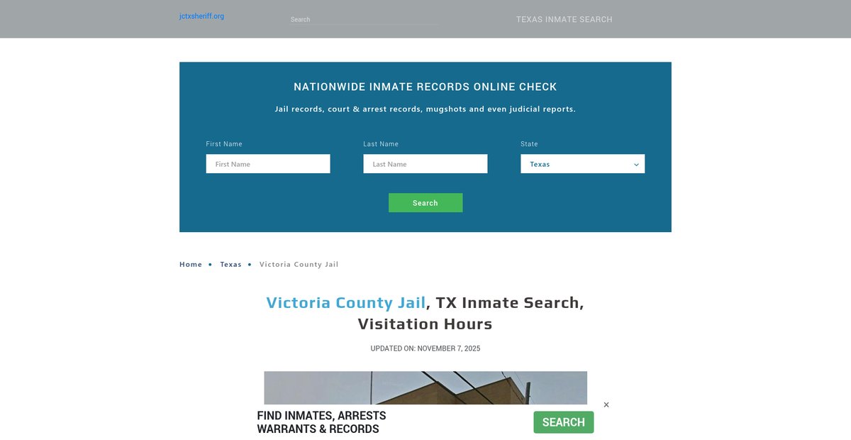 Preview of jctxsheriff.org