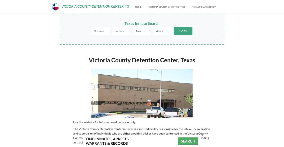 Preview of victoriacountydetentiontx.org