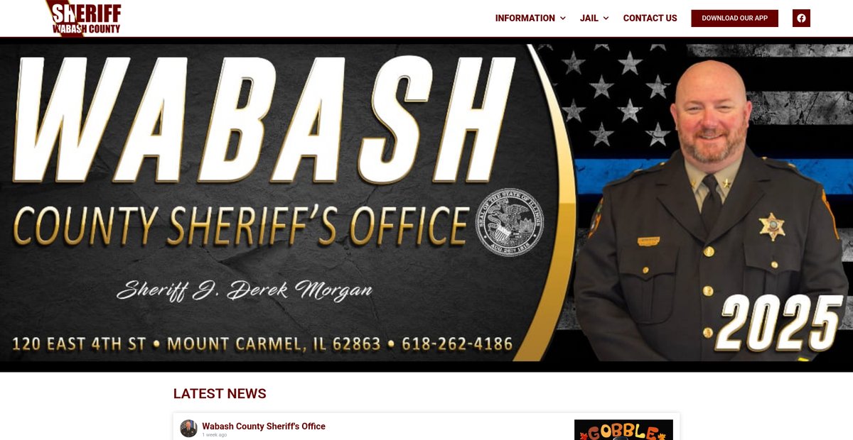 Preview of wabashcountysheriff.com