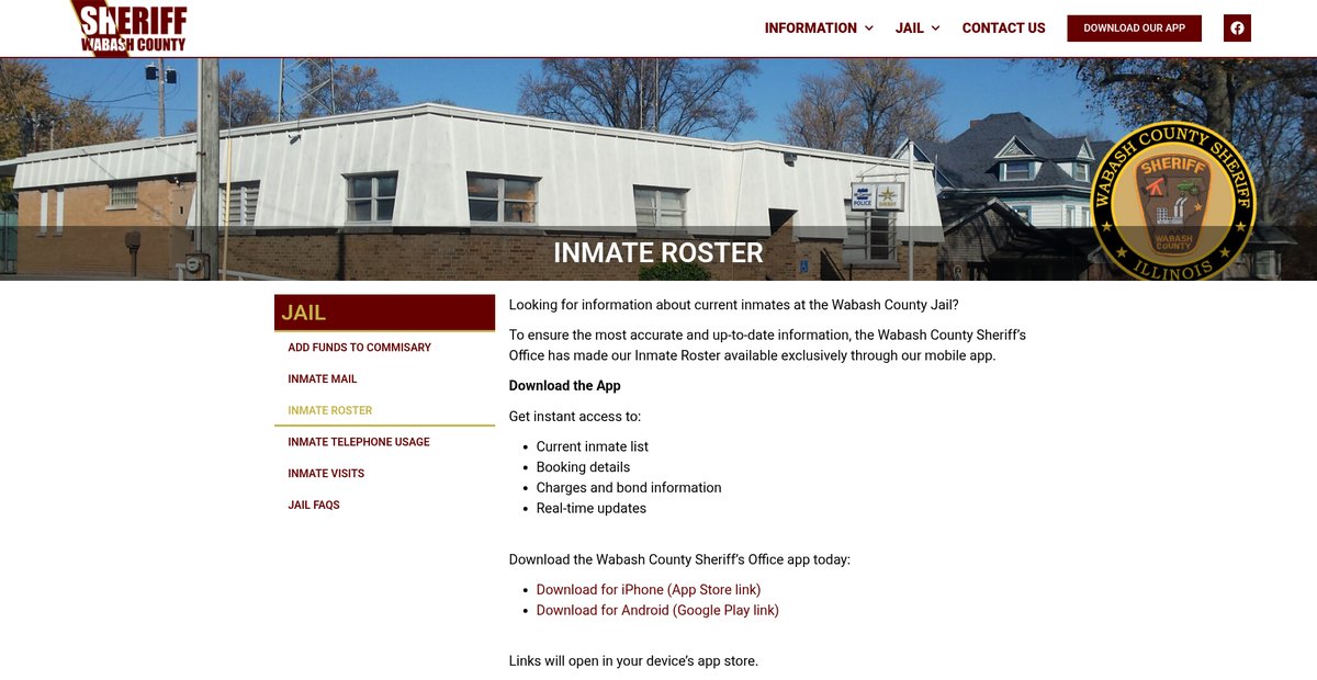 Preview of wabashcountysheriff.com