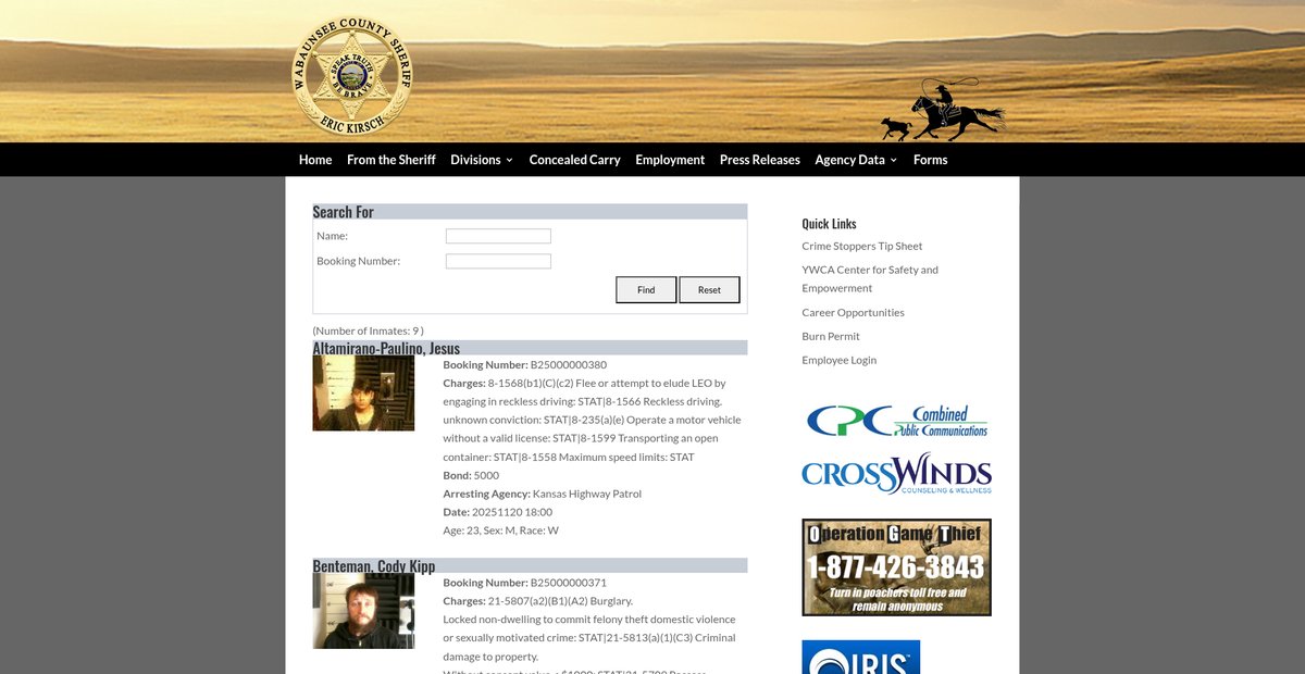 Preview of wbcso.org