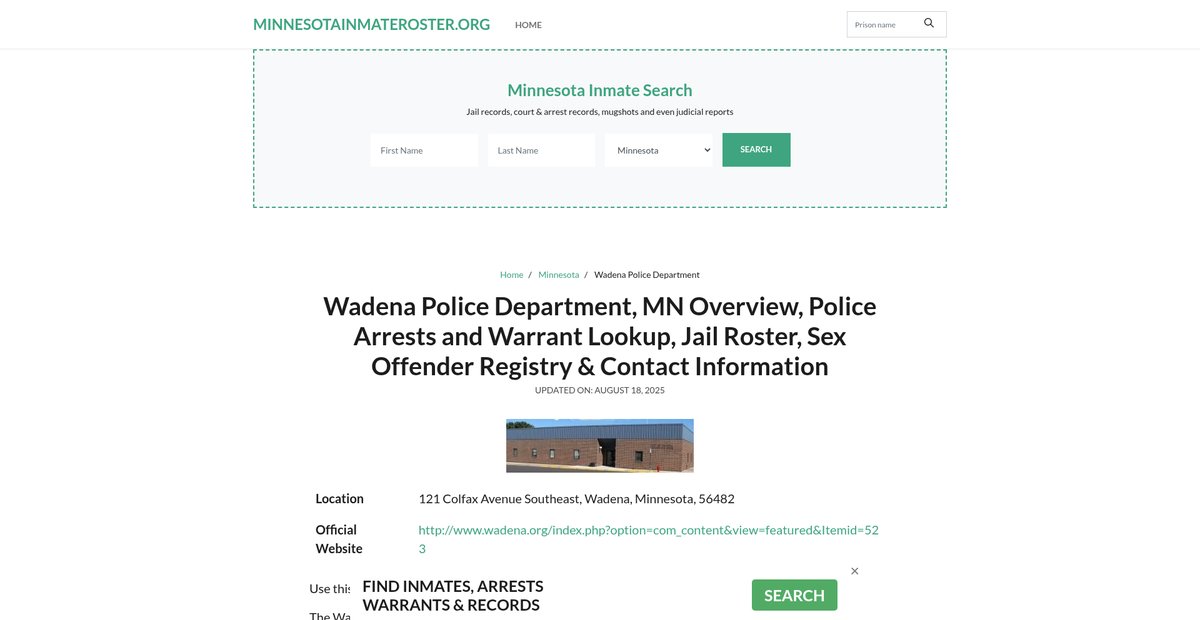 Preview of minnesotainmateroster.org