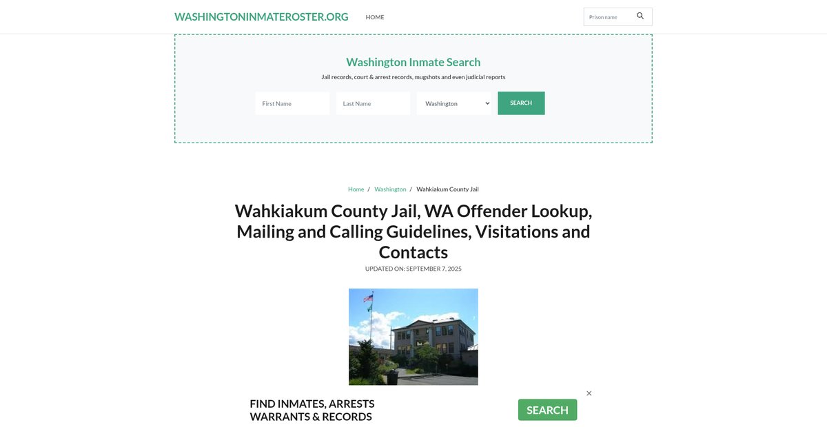 Preview of washingtoninmateroster.org