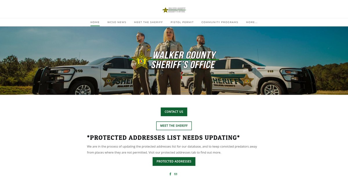 Preview of walkercountysheriff.com