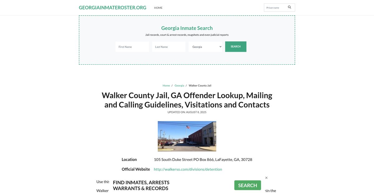 Preview of georgiainmateroster.org